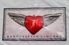 Tin Heart With Wings - Large - Harmony