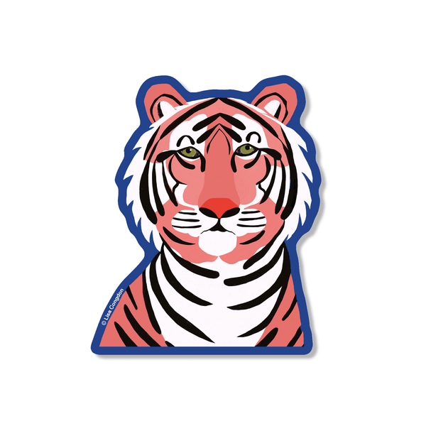Pink Tiger Large Sticker - Harmony