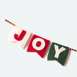 Felt Joy to the World Garland - Harmony