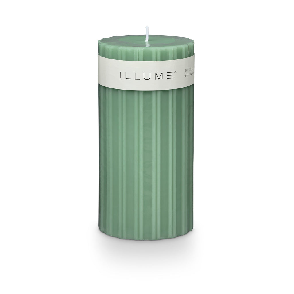 Hinoki Sage Medium Fragranced Pillar Candle