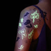 Glowing Garden Tattoo Sheets (GID) - Harmony