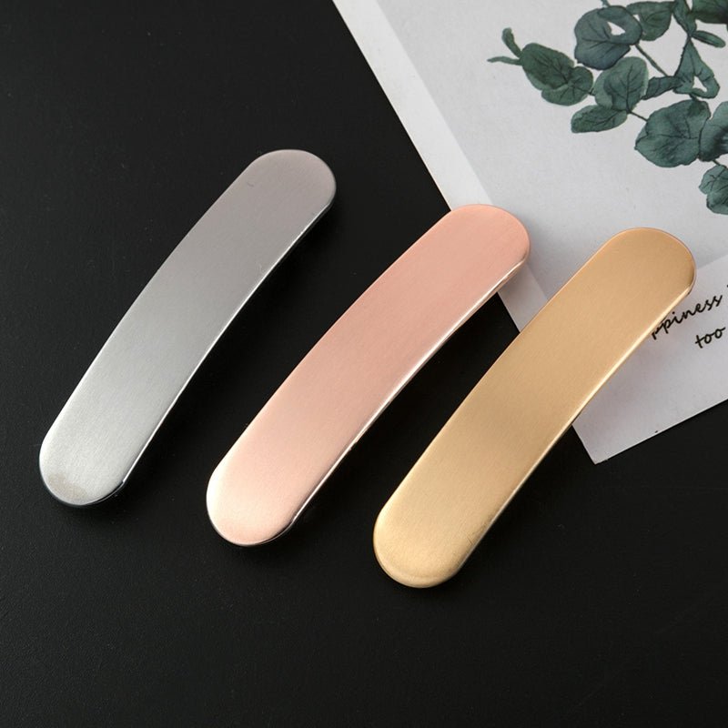 Golden Hair Barrette - Harmony