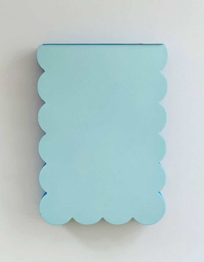 Scalloped Shaped Notepad - Harmony