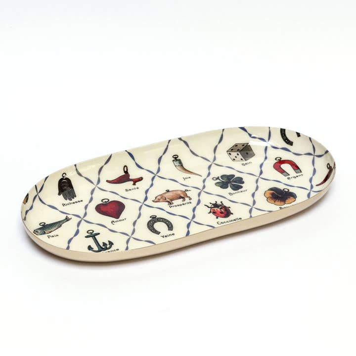 Enamel Printed Tray - Charms - Harmony