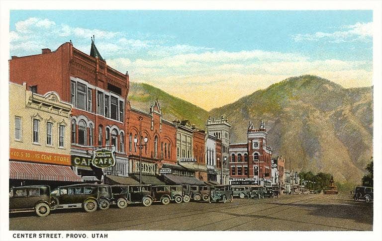 Utah Postcard - Harmony