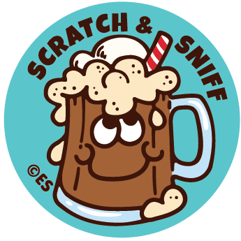 Scratch & Sniff Stickers / Root Beer Float - Harmony