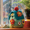 Flower House Birdhouse - Harmony