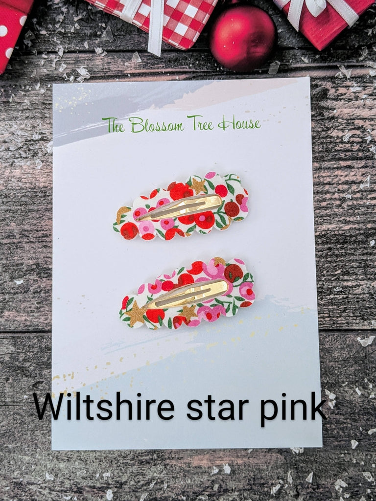 Liberty of London fabric hair clips - Harmony