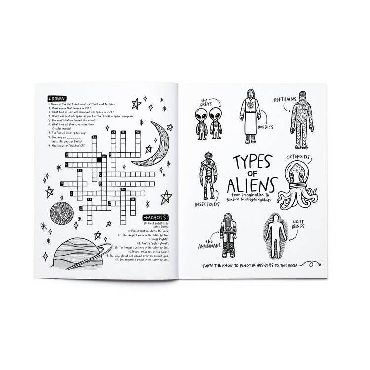 Space, Above & Beyond Coloring & Activity Book - Harmony