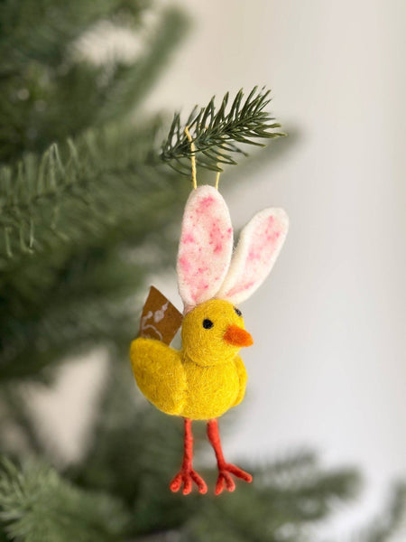 Mini Bunny Chick Ornament - Harmony