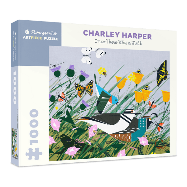 Charley Harper: Once There Was a Field 1000 - Piece Jigsaw Puzzle - Harmony