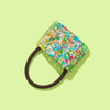 Hair Cuff Ponytail Holder / Colorful Confetti - Harmony
