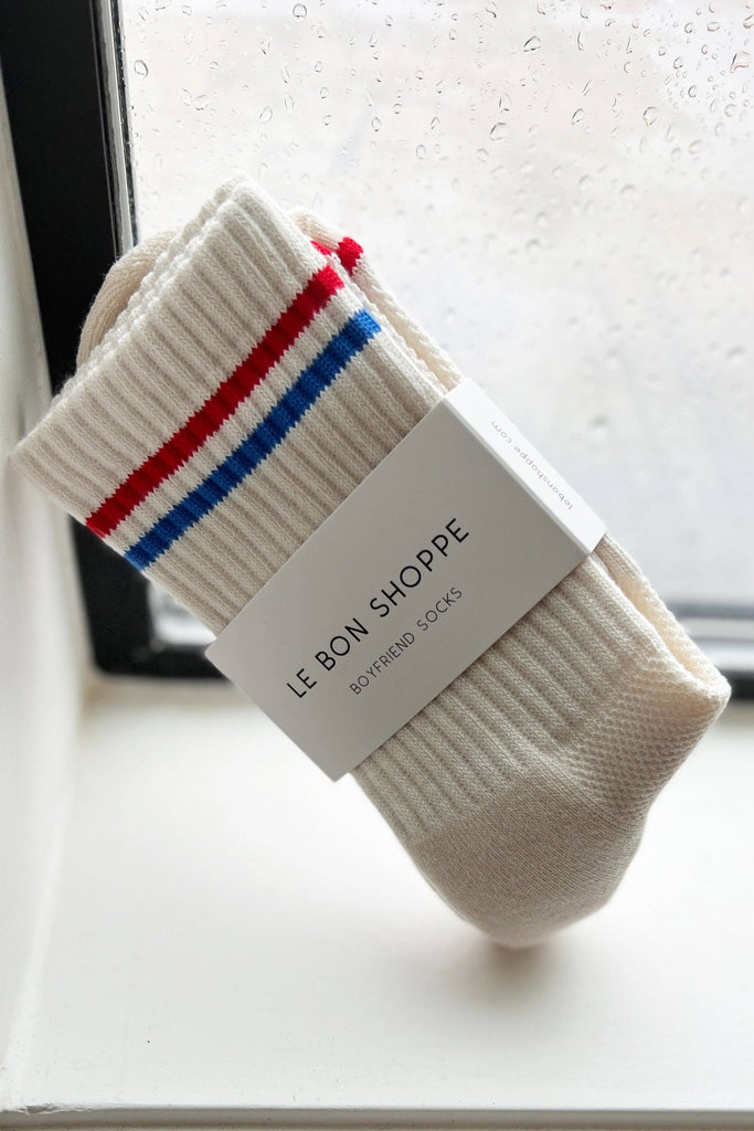 Boyfriend Socks / Milk - Harmony
