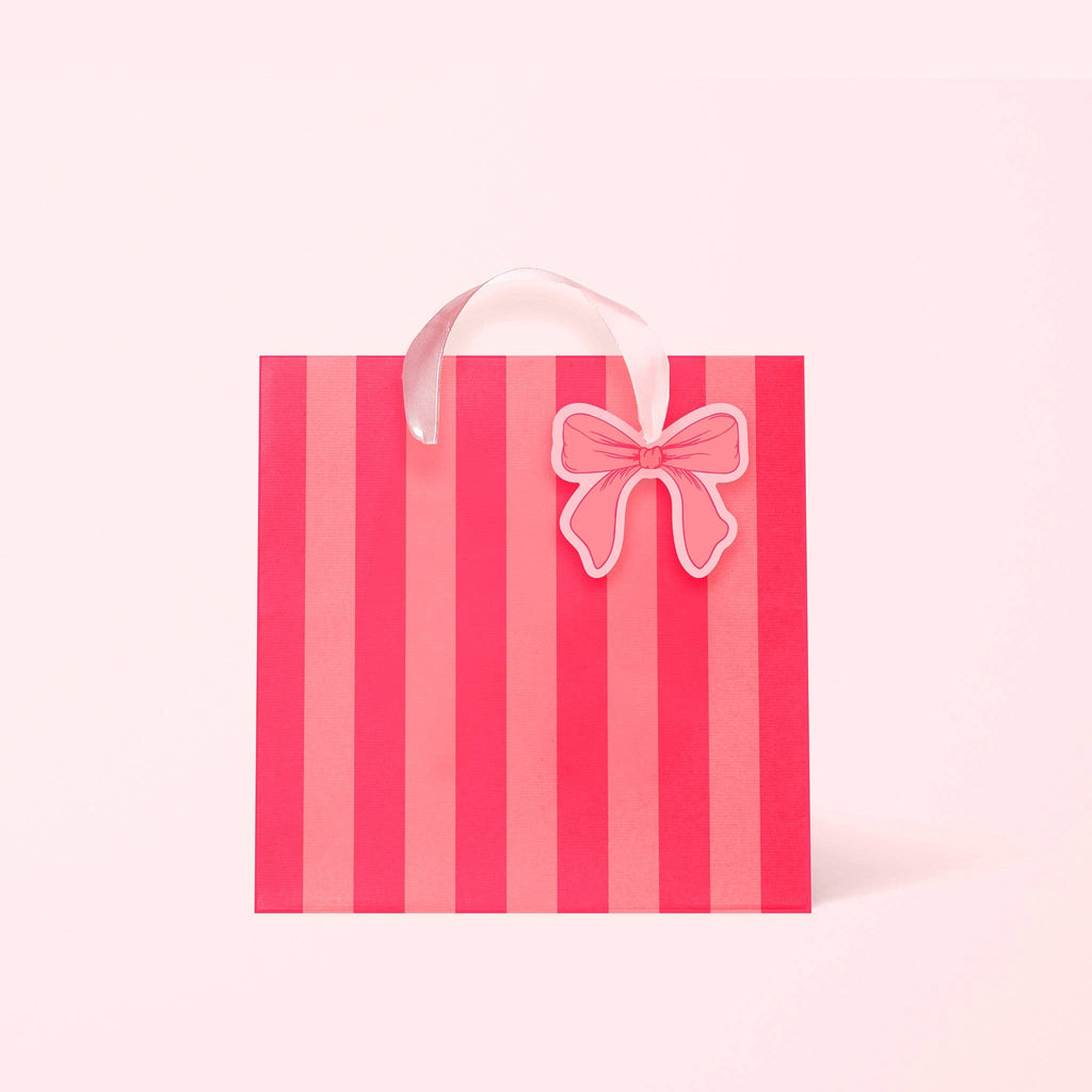 Bow and Stripes Gift Bag - Harmony