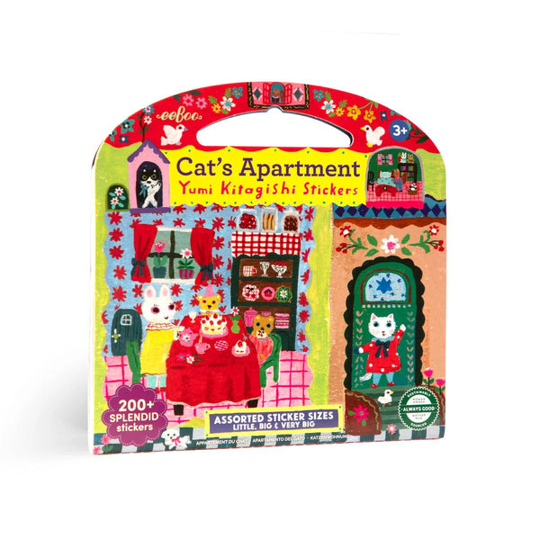 Cat's Apartment Sticker Book - Harmony