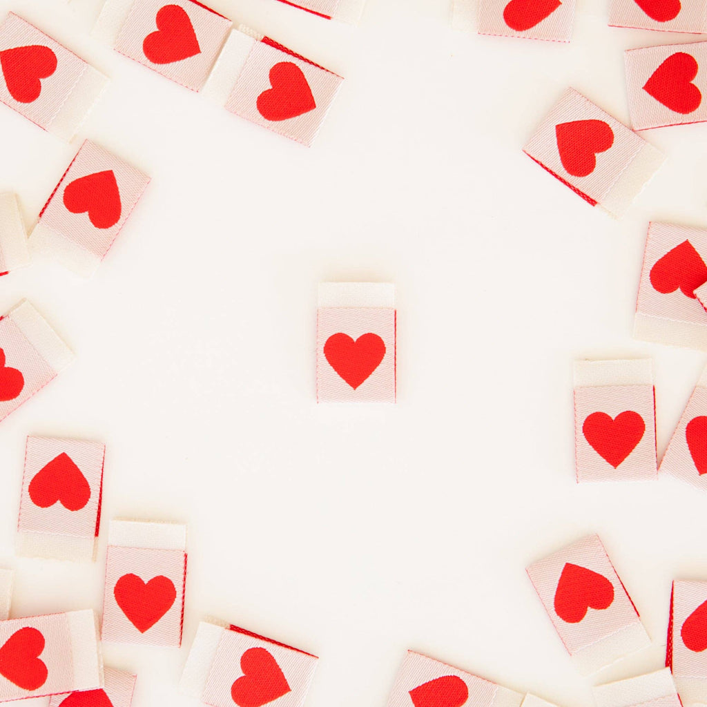 Red Heart - Sewing Woven Quilt and Garment Labels - Harmony