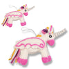 Stuffed Unicorn Ornament - Harmony