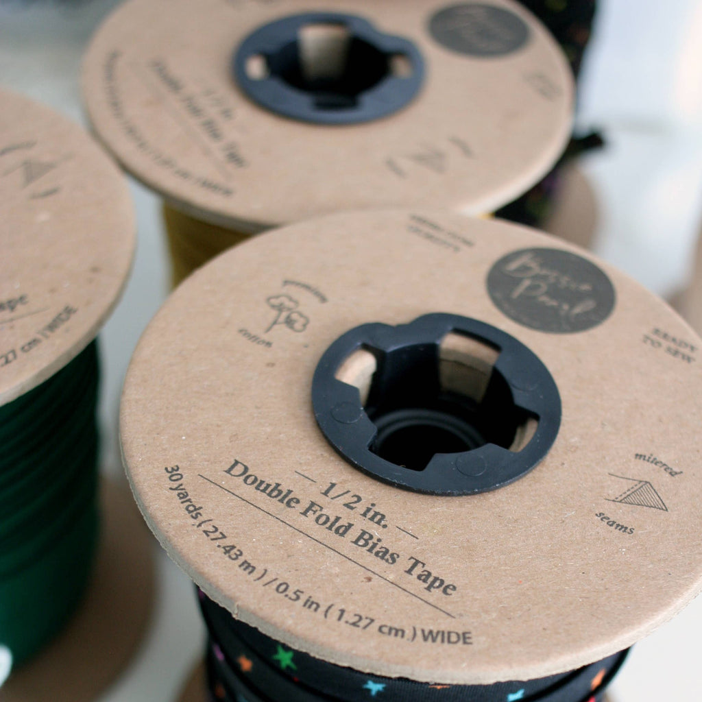 1/2" Double Fold Bias Binding / Starry Multi - Harmony