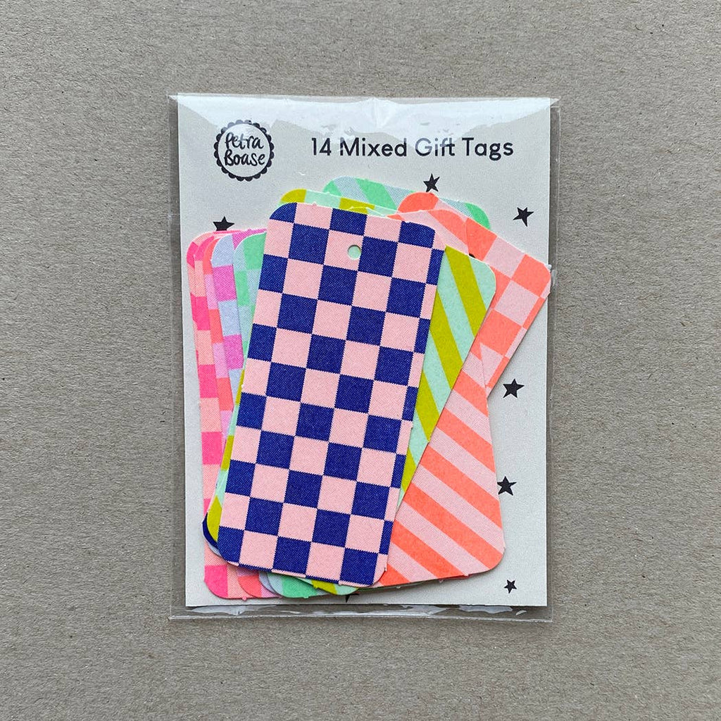 Set of 14 Mixed Design Gift Tags - Harmony