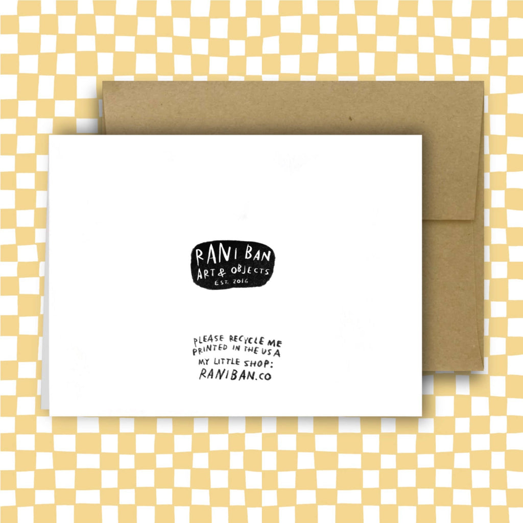 CAN’T HUG YOU Greeting Card - Harmony