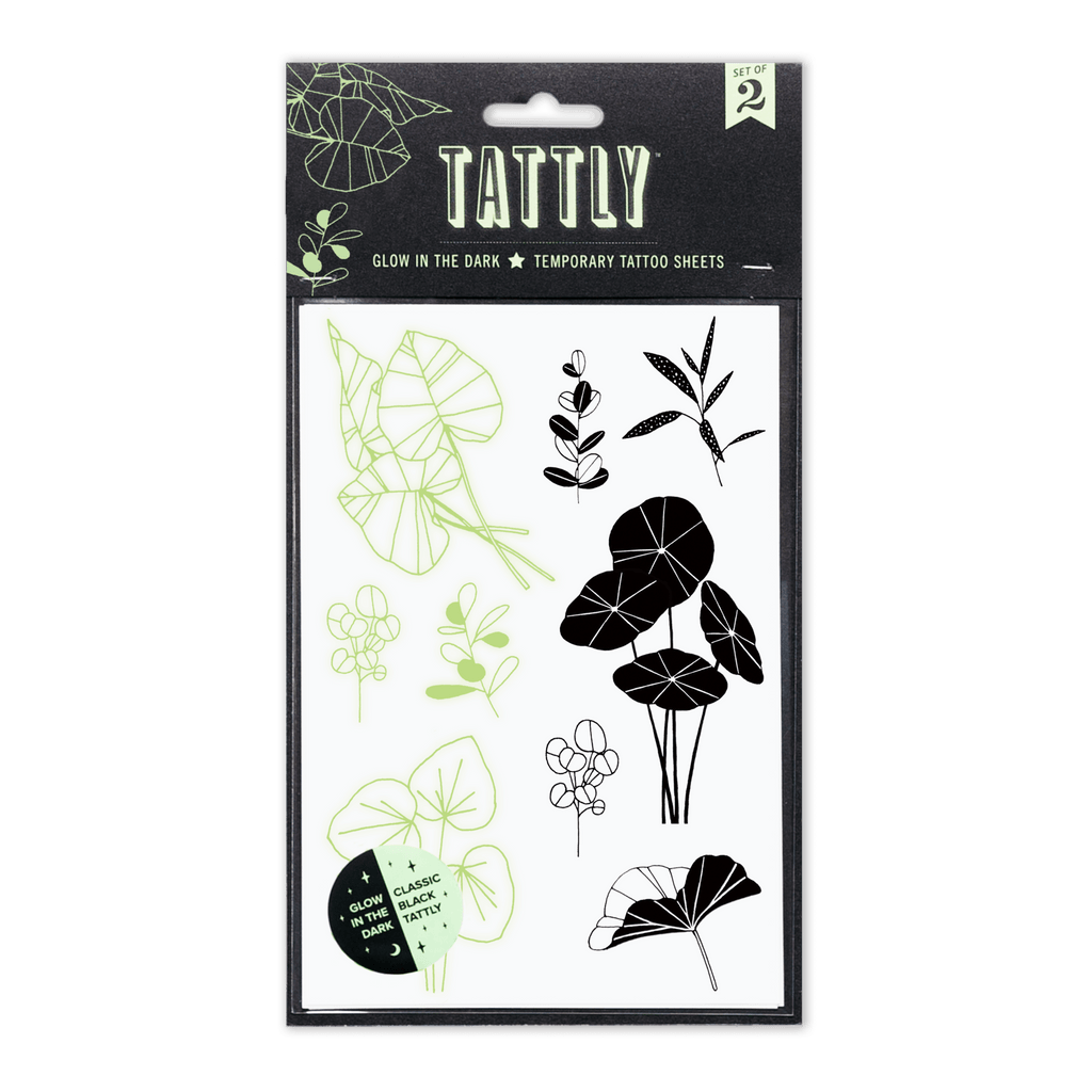 Glowing Garden Tattoo Sheets (GID) - Harmony