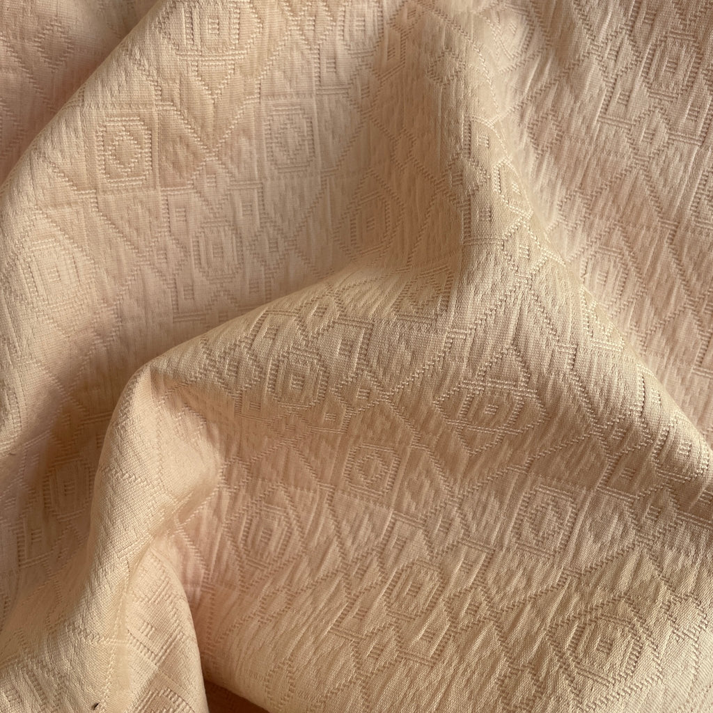 Pink Cotton Jacquard - Harmony