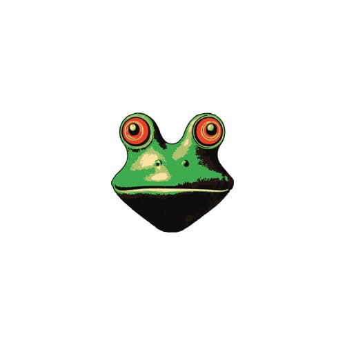 Trippy Frog Tattoo Pair - Harmony