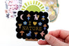 I Love Nature Glitter Vinyl Sticker - Harmony