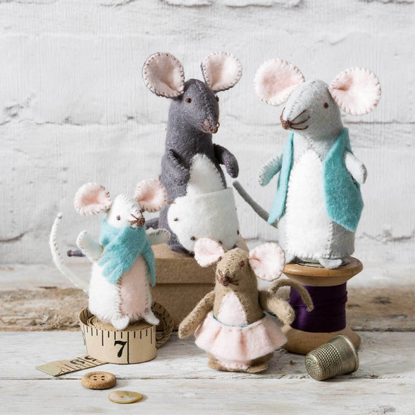 Mouse Family Felt Craft Kit - Harmony
