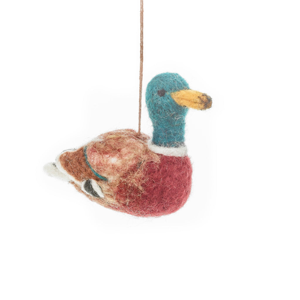 Maddox the Mallard Wool Ornament - Harmony