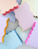 Scalloped Shaped Notepad - Harmony