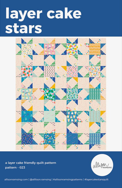 Layer Cake Stars Quilt Pattern - Harmony