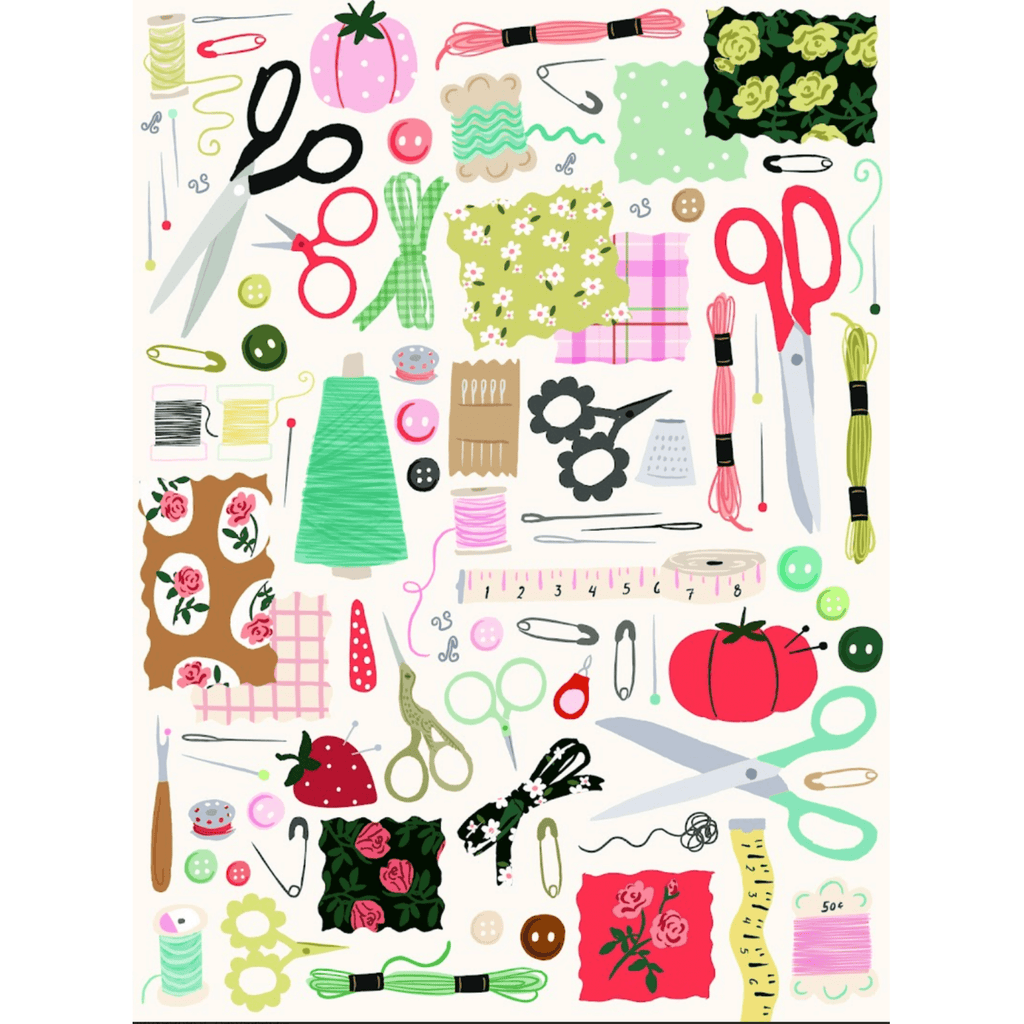 Sew Cute! 1000 Piece Puzzle - Harmony