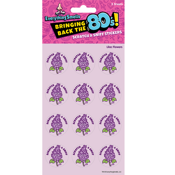 Scratch & Sniff Stickers / Lilac - Harmony