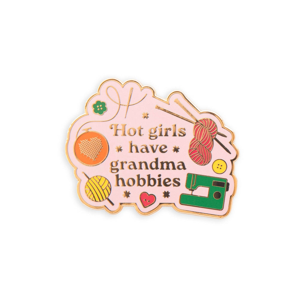 "Hot Girls Have Grandma Hobbies" Magnetic Needle Minder - Harmony