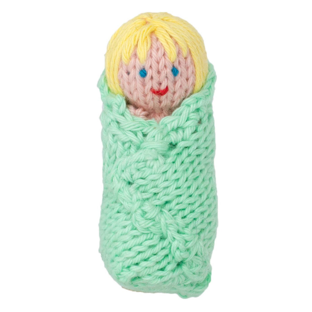 Organic Cotton Finger Puppet - Stocking Stuffer - Harmony