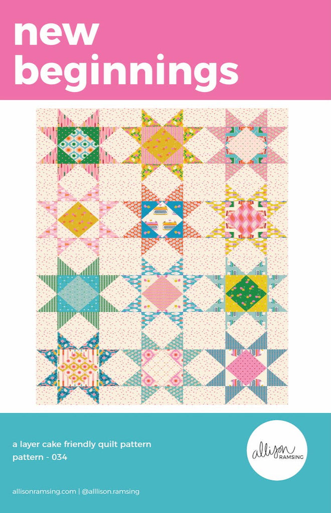 New Beginnings Quilt Pattern - Harmony