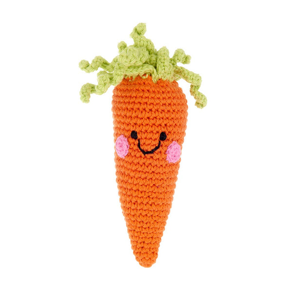 Pretend Play Food Rattle - Carrot - Harmony