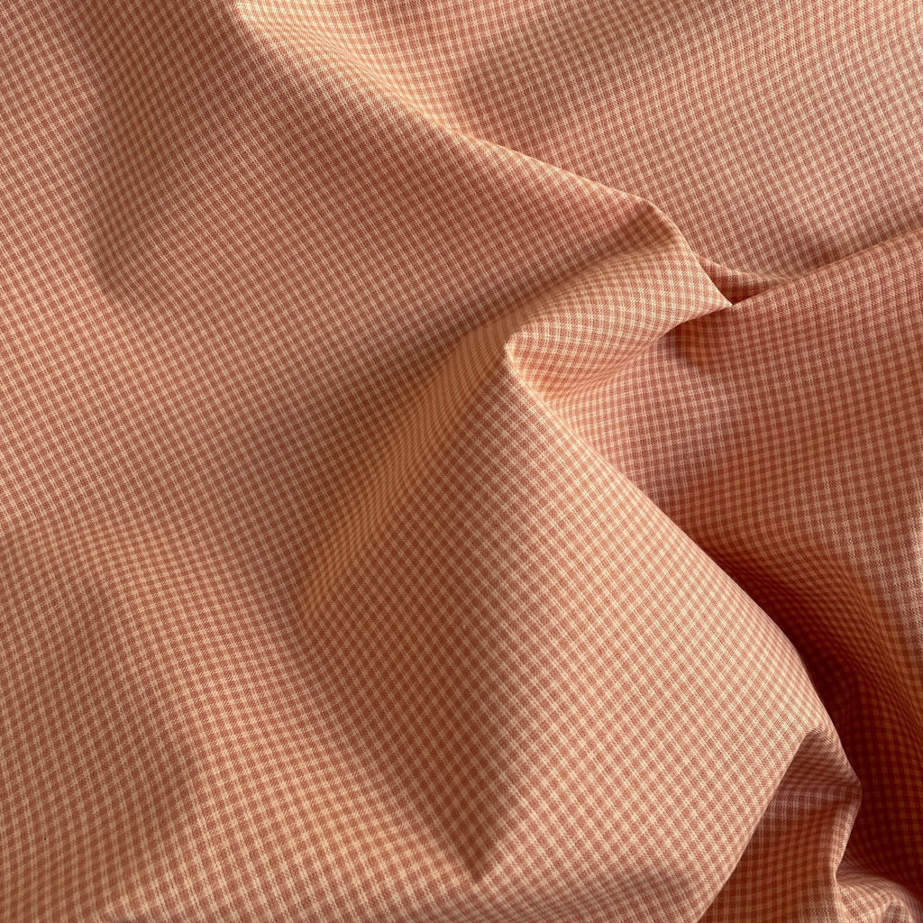 Homespun Pink Mini Gingham - Harmony