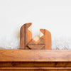 Holy Family Modern Wood Nativity Scene - Harmony