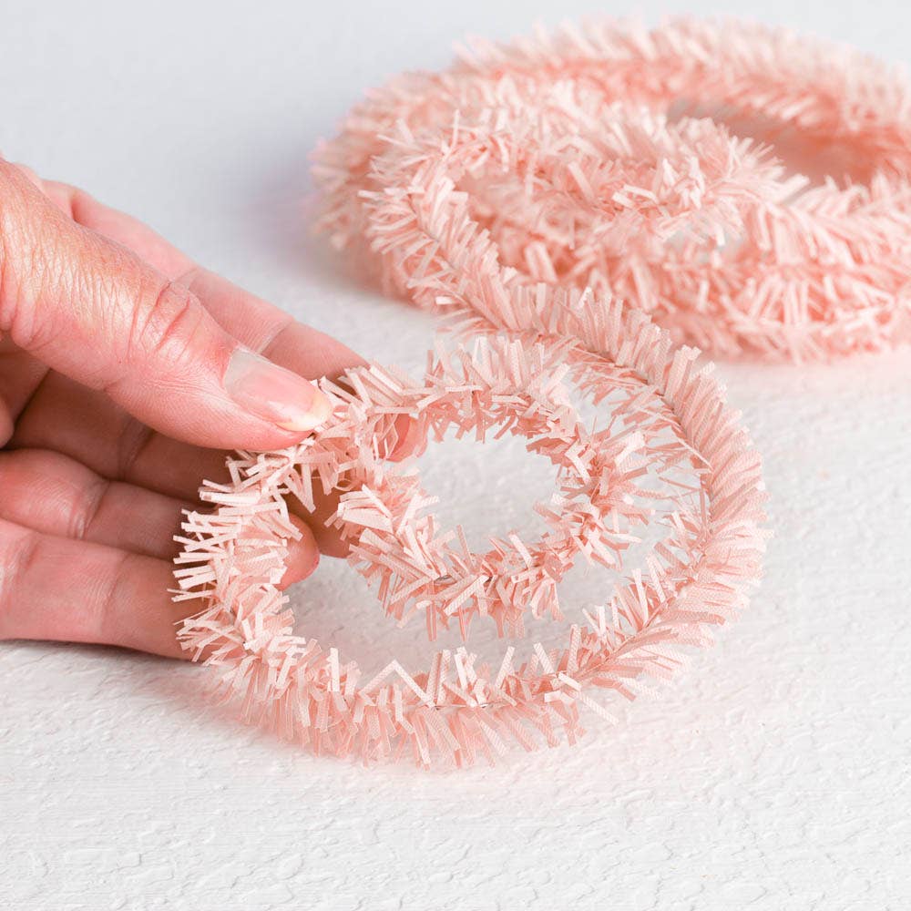 6' Blush Pink Artificial Pine Garland - Harmony