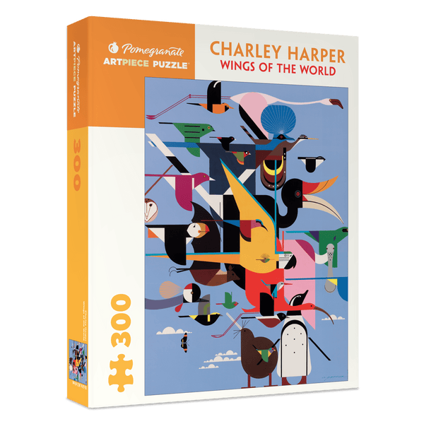 Charley Harper: Wings of the World 300 - piece Jigsaw Puzzle - Harmony