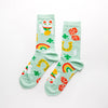 Lucky Cat & Clover Small Crew Socks - Harmony