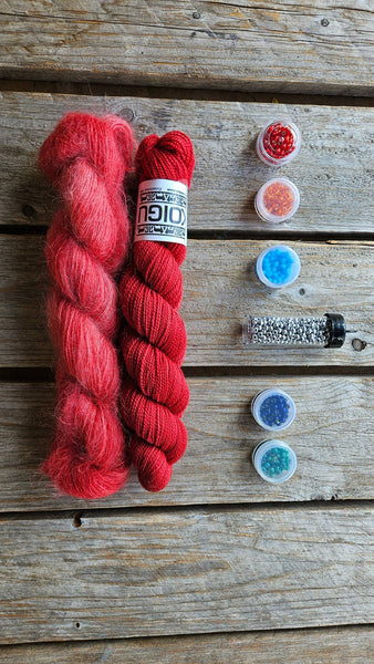 Painting with Beads Scarf Kit - Harmony