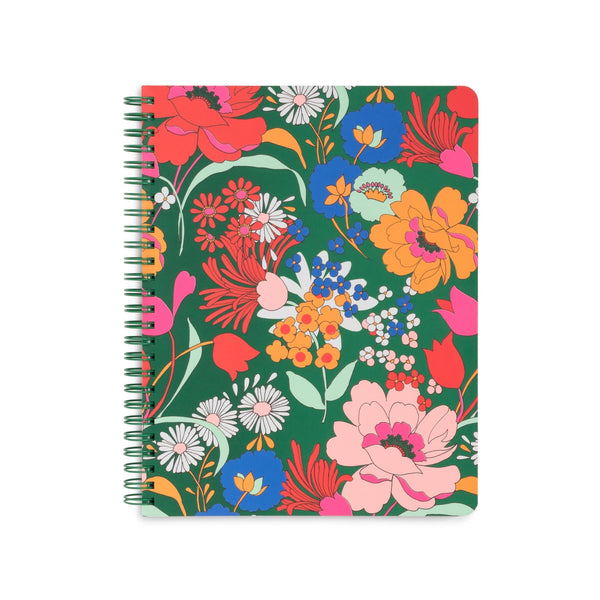 Rough Draft Mini Notebook / Emerald Super Bloom - Harmony