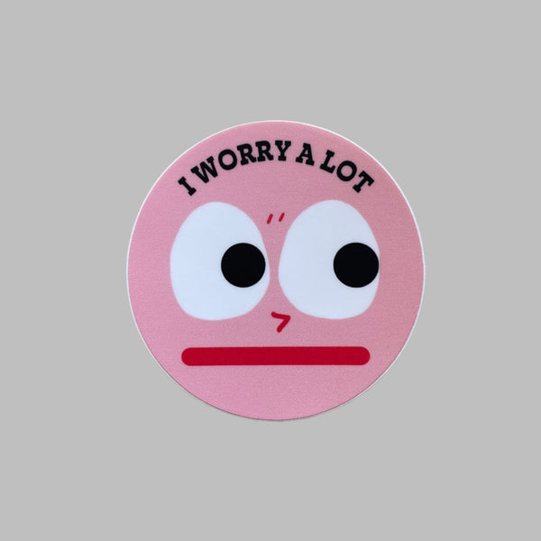 I Worry A Lot Sticker - Harmony