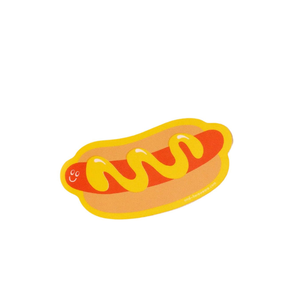 Hot Dog Vinyl Sticker - Harmony