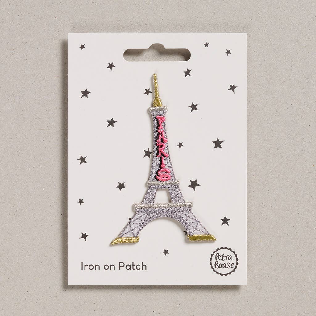 Iron on Eiffel Tower Patch - Harmony