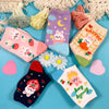 Women's Crew Lovely Bunny Socks - Harmony