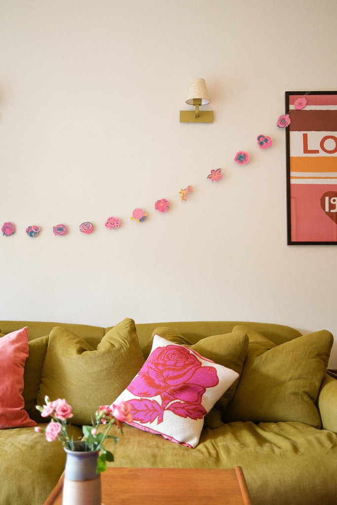 Summer Garden Sewn Garland - Harmony